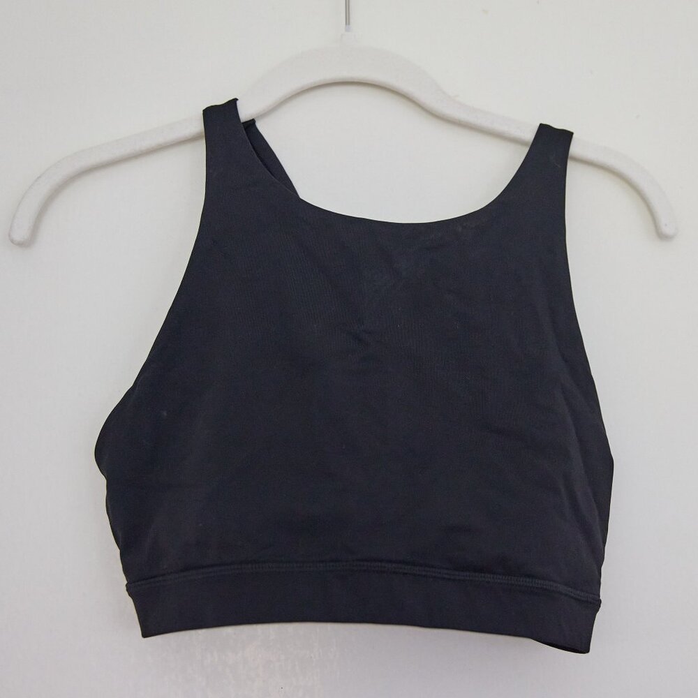 Lululemon Energy Bra Sz 10 B-D cup- Black